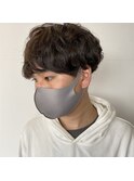 マッシュ×無造作パーマ