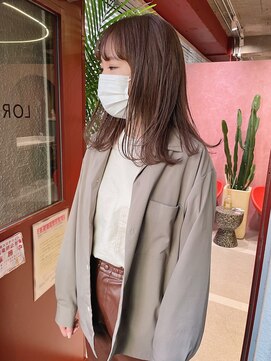 ローレンジウ(LOREN JU) 名駅/名古屋駅/学割U24/レイヤーカット/オージュア/ダブルカラー