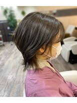庵 ヘアー(hair)&nbsp;20代30代40代　外ハネマッシュウルフ
