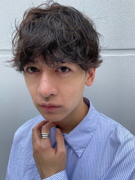 クオル 立川(QOL) 無造作パーマ波巻きパーマ波巻きスパイラルパーマツーブロック