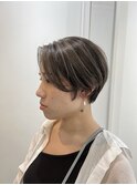 ショート/似合わせカット[表参道/ブリーチ/ハイライト]