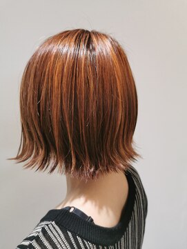 ドットライントゥーフェイス(.line to face) 外ハネボブ