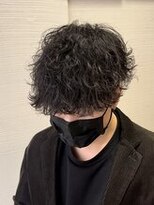 ノイズ オオサカ(NOISM)&nbsp;波巻きスパイラルパーマ×マッシュショート　20代/30代/40代