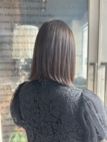 ベルベット(Velvet)&nbsp;暗くても透けるダークグレージュ　カンマテチカコ