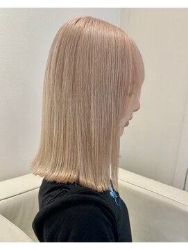 ベレーザ 渋谷(BELEZA) 5159艶髪グレーベージュミルクティーアッシュハイトーンカラー