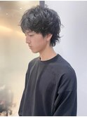メンズパーマ_ニュアンスパーマ_メンズカット