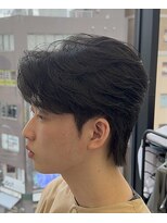 ゴートゥデイ 札幌Nix店(GO TODAY)&nbsp;センターパートカルマヘア【札幌/ダウンパーマ】