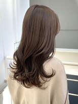 ネウィ ジャム 町田(newi JAM)&nbsp;アッシュベージュ/ミディアムロング/レイヤースタイル/透明感