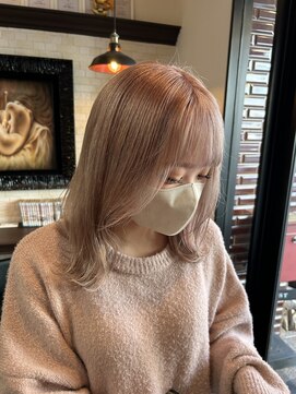 ボアップ 新居浜店(boappu) #ハイトーンカラー#ベージュカラー#ブリーチカラー