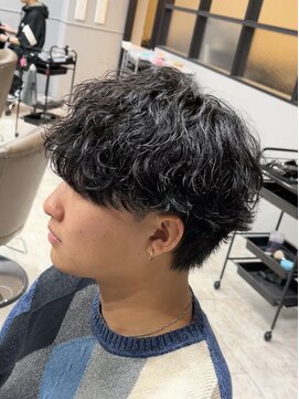 アビールブレ 新潟万代(ABEY LEVRAI) 新潟メンズパーマ　新潟波巻き　新潟波巻きスパイラル