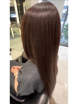 エアー 銀座タワー(AIR) プレミアムケアカラー/髪質改善/美髪/明るい白髪染め【榛葉】