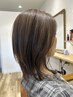 【大人の白髪ぼかしハイライト】カット×ハイライト×カラー×TR￥19000