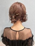 大人かわいいツイン☆編み込みおだんご
