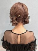 大人かわいいツイン☆編み込みおだんご