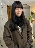 ラベンダーカラー × レイヤーカット