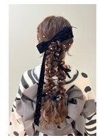 セットサロン ココ&nbsp;編み込みポニー