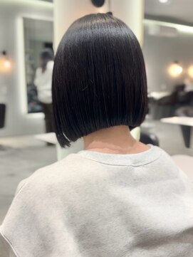 ケリーアン 太田(kelly.un) ミニボブ / 切りっぱなしボブ / コリアンブラック / 群馬太田