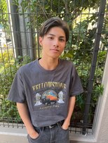 キング(K!ng)&nbsp;縮毛矯正髪質改善ハイライトレイヤーカット枚方美容室エクステ