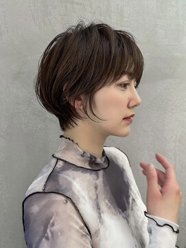 ロンドエニカ 大宮(Lond enika) ミニウルフレイヤーカット顔周りカット前髪カットショート/大宮