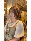 大人綺麗な小顔襟足スッキリショートボブ　30代40代50代