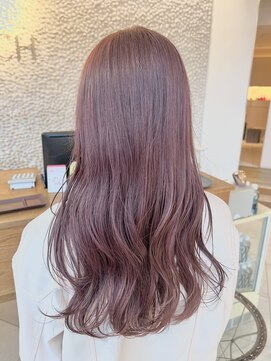 ビーチ(BEACH) カシスピンクローズロングカラー