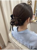 大人なおだんごアップ