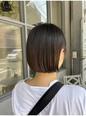 ボブ/ミニボブ/ボブレイヤー/切りっぱなし/ショートスタイル