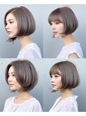 【Cote表参道】20代30代40代大人ボブ/前下がりボブ/ショートボブ