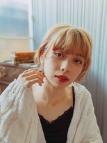 シンシ(Cinci)&nbsp;切りっぱなしボブスタイル