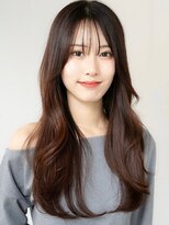 エインアンリー 明治神宮前(AIN.ANLY.)&nbsp;◎デジタルパーマくびれカットコテ巻き風パーマ縮毛矯正韓国風