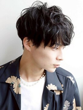 ヘアーラボ アズール(HAIR LABO AZUL) 無造作ニュアンスパーマショート[亀有/亀有駅]