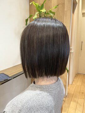 クラップス 横須賀中央店(CLAPS) 横須賀ハンサムショートボブタッセルボブ髪質改善トリートメント