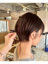 ムード(MOOD,)&nbsp;暗めカラー/グランマッシュ[レイヤーカット/髪質改善/銀座]