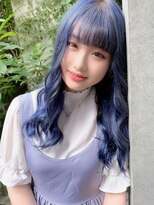 カルフール ロハス 草加東口店(Carrefour LOHAS) ケアブリーチ・ブルー・ダブルカラー・ダメージレス・透明感ヘア