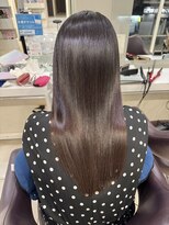 ハピネス クローバー 八木店(Happiness CLOVER) 縮毛矯正ロングスタイル レイヤーカット