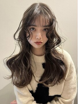 髪質改善カラー/ブラックブラウン　　髪質改善/韓国