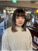 さらっとミディアムボブ＊姫カット