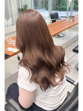 ガリカ 大名(Gallica) <ゲスト>ブリーチなしダブルカラーでミルクティーベージュ