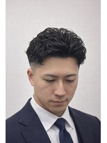 プレミアムバーバー 原宿店(PREMIUM BARBER produce by HIRO GINZA)&nbsp;フェードパーマショート