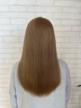 ビス ヘア アンド ビューティー 西新井店(Vis Hair＆Beauty) 10代20代大人かわいいダブルカラーブリーチベージュカラー