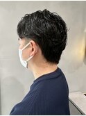 メンズパーマ/ニュアンスパーマ/毛流れパーマ/ビジネスマン