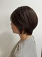 ヘアーアンドアイラッシュ カーム(hair&eyelash calm)の写真/1人1人の骨格に合わせた丁寧な施術で、髪のボリュームにも注意しながらキレイなシルエットを演出◎