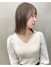 【一番人気!!】骨格似合わせカット+艶カラー+美容液 ¥11000