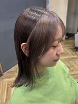 アルター(aL ter) 【ミディアム×デザインカラー】ミルクティー/鎌取/林愛華