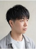 清潔感◎無造作マッシュメンズショート好印象爽やかツーブロック
