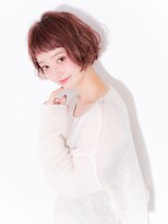 ジェム(GEM) **Gem Garden**ハネさせない☆ゆる無造作ウェーブくせ毛風ボブ