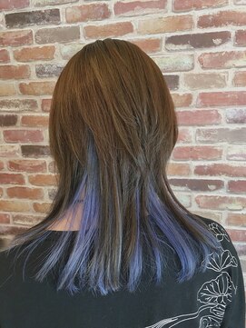 アートアンドヘアーデザイン ダイアリー(Art Hair design Diary) 【Diary】アイスパープル×ハイレイヤー ウルフ