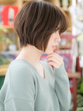 カバーヘア ブリス 戸田公園西口店(COVER HAIR bliss) ★斜めバング&黒髪風前下がりボブでナチュラルに◎★5