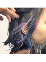 ビヨンドイー(beyond E)&nbsp;ユニコーンカラーイヤリングボブ