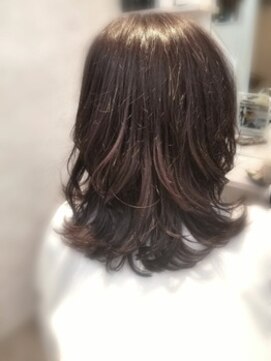 ヘアメイク カラフル(hair make colorful) ネイビーカラー☆美髪フレンチボブ☆美髪プログラム
